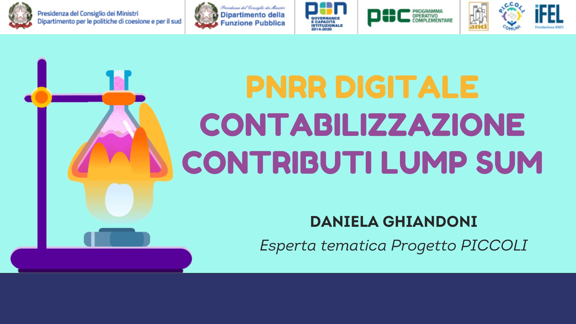 PNRR digitale - Contabilizzazione contributi Lump Sum